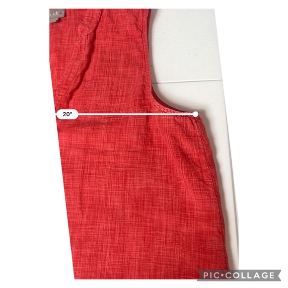 J jill  Sleeveless Large  Tunic Tank Top Linen - Picture 9 of 9